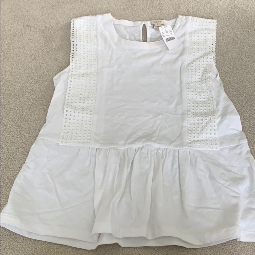 J. Crew Peplum top